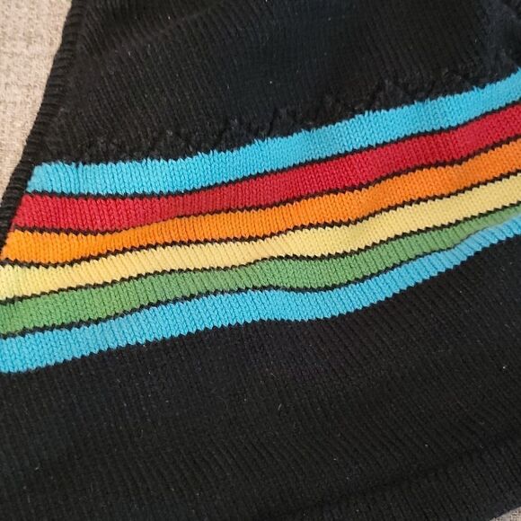 Black knit high rise bikini - Picture 3 of 10